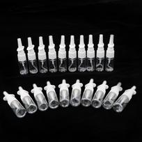 20 vnt., tušti pakartotinai užpildomi nosies purškalo buteliukai, 10 ml 10ml gryna