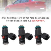 3 vnt. kuro purkštukas VW Polo Seat Cordoba Toledo Skoda Fabia 1.2 03E906031C