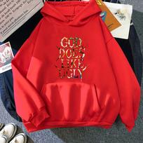 JID-GOD PATINKA NEGRAŽŪS Hoodies Grafinis Spausdinimas Vilnos Megztiniai Ilgomis Rankovėmis Dainininko Toks Pat Stilius Drabužiai SudaderasMegztiniai S