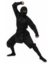 Ninja Cosplay Costume Set Halloween Party Event Outfit Fancy Dress Costume Adult Unisex Men Women Ninja Outfit Black [BUBU Ohana] 6-Piece (Black, L) juoda
