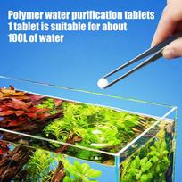Water Purification Tablets 1 Bottle Fast Aquarium Water Filter Fish Supplies Potable Aqua Tablets Natural Fish Tank Accessories france blue