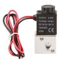 3V1-06 3 kryptys 2 padėtys 1Celsius8    Paprastai uždarytas pneumatinis solenoidinis vožtuvas(   12V)
