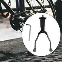Dvigubos kojos dviračio stovas, metalinis dviračio stovas, neslystantis, šoninė atrama Not Adjustable