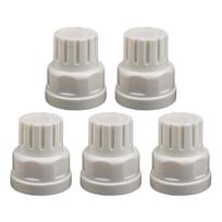 5pcs Radiator Valve for Floor Heating Manifold Accessories M30x1.5 Thread Size Suitable for Radiator Temperature Control