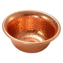 Didelis tibetietiškas dubuo, rankų darbo varinis garbinimo puodelis, švento vandens indas budistų namų meditacijai 8cmx8cmx3cm
