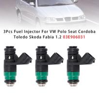 3 vnt. Kuro purkštukas VW Polo Seat Cordoba Toledo Skoda Fabia 1.2 03E906031