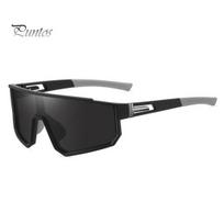 Poliarizuoti sportiniai akiniai nuo saulės Dviračių akiniai Ultralight Clear Vision UV atsparūs saulės akiniai nuo akinimo juoda pilka spalva