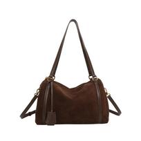 Fashionable Pillow Bag, Large-capacity Commuter Tote Bag, Casual Boston Shoulder Bag kava