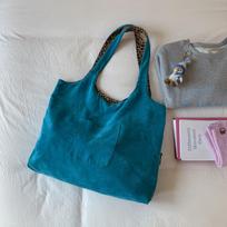 Large-capacity Single-shoulder Bag, Stylish Schoolbag and Handbag mėlyna