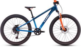 Vaikiškas dviratis Cube Acid 240 Disc actionteam, 24", 2025, mėlynas/oranžinis