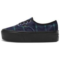 Vans Authentic Stackform Velveto Langeliai - Žali Juodi Vyriški Sportbačiai VN0A5KXX203 37