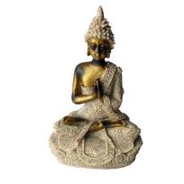 Smiltainio meditacijos Budos statulos skulptūra rankomis raižyta figūrėlė Size B