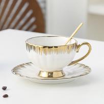 Kapučino puodeliai su lėkštėmis Kaušelis, 200 ml porcelianinių espreso puodelių rinkinys, Keraminiai turkiškos kavos puodeliai, Arbatos pieno puodelis Latte, Mocha, Balta