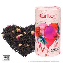 Juodoji arbata su rožių pumpurais ir žiedlapiais, Tarlton, 100g