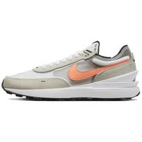 Nike Waffle One Balti Oranžiniai Trance Vyriški Sportbačiai Šviesiai Kauliniai Juodi DA7995-103 44.5 white