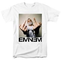 2024 reperio Eminemo marškinėliai vyrams madingi marškinėliai vaikams hiphopo viršutiniai marškinėliai moterims marškinėliai roko marškinėliai berniukams vasaros nauji#Spalva(4) S juoda