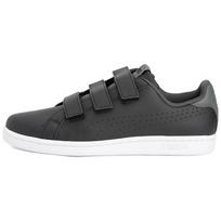 Puma Smash Velcro Unisex Juodi Balti Sportbačiai 363723-02 EU 36
