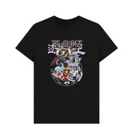 AUKŠČIAUSIOS KOKYBĖS OFICIALUS Yu-Gi-Oh! Yu-Gi-O! GX Juodi marškinėliai S