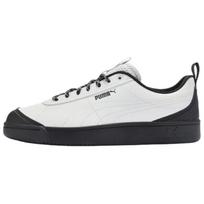Puma Grounded universalūs patogūs žemi sportbačiai Unisex sportbačiai Balti Juodi 408705-01 42
