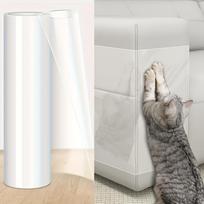 1 vnt. Katės baldų apsauga Anti-scratch Lipdukas Lipnus Anti-cat Nagų Apsaugos Lipdukas Skaidrus Nematomas Sofa 20*100 balta