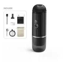 Portable Espresso Machine Heating Coffee Maker Wireless Rechargeable Concentrated Extraction Coffee Machine for Travel Office raudona
