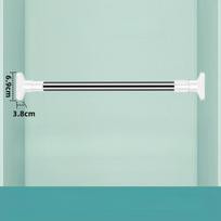 Ištraukiamas strypas Neperforuojamas sustorėjęs nerūdijančio plieno dušo užuolaidų strypas užuolaidų strypas spintos pakabinimo strypas 【22mm】50~80cm