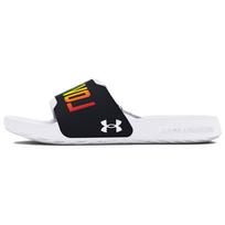 Under Armour Ignite Select Slide Pride Unisex Sneakers Black White 3027254-001 40