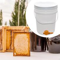 Honey Bucket Beekeeping Supplies Easy to Clean User Friendly Extractor Equipment 20 L