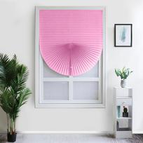 Lipnios žaliuzės Pusiau užtemdančios langų užuolaidos Vonios kambarys Virtuvė Balkonas Biuras Žaliuzės Plisuotos užuolaidos 60x150cm rožinė