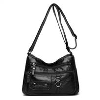 Stylish Women's Bag Crossbody Bag Shoulder Bag Female Middle-aged Mother Bag Multi-pocket Casual Satchel Women's Bag juoda