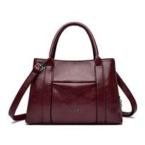Retro Handbag for Ladies with Multiple Pockets, Shoulder Bag, Crossbody Bag, Trendy Bag juoda