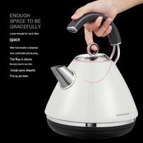 Morphy Richards 1,5 l 304 nerūdijančio plieno elektrinis virdulys (CN kištukas)