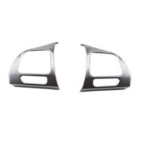 Automobilio vairo plokštės apdailos dangtelis, skirtas VW Golf MK6 Passat B7 CC EOS TIGUAN Jetta Touran Sharan Caddy lipdukų formavimui 39 clock balta