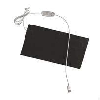 Šildymo kilimėlis roplių terariumams su USB prievadu, 4 reguliuojami temperatūros lygiai, nanofibra 10x20cm
