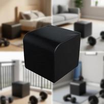 Suoliukas Glute Treniruočių Dėžė Universalūs Treniruočių Įrenginiai Tiltas Pratimui Klubų Mašina Atspaudams Pilvo gray black