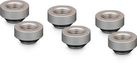 Thermal Grizzly DeltaMate Extender Fitting - MF7, matowy nikiel, opakowanie 6 sztuk | TG-DM-FIT-6205 | 4260711992643