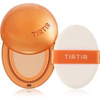 TIRTIR Mask Fit AI Filter Cushion Mini ilgai išliekantis makiažo pagrindas kempinėlėje , matinio efekto atspalvis 24N Latte 4.5 g
