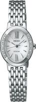SEIKO EXCELINE Solar Super Clear Curved Sapphire [SEIKO] Watch, Coating, Glass, Diamond, SWCQ047, Women's