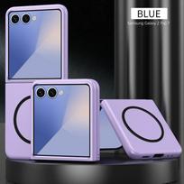 Ultra Thin Matte Stylish Color Magnetic Wireless Charger Phone Case for Samsung Galaxy Z Flip 7 6 5 4 3 Shockproof Protection Cover Galaxy Z Flip5 levanda