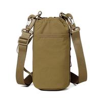 Multi-functional Water Bottle Bag, Crossbody Water Cup Bag, Casual and Lightweight Drawstring Mobile Phone Bag