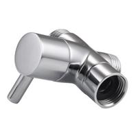 Corrosion Resistant Metal Faucet Diverter Valves Universal Splitters Valves For Bathroom Sink Shower Head Adapter black