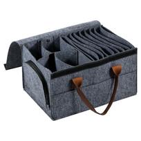 Felt Board Dish Cup Storage Bag Cup Holder Thickened Camp Tableware Storage Container Kitchen Cabinet Layered Plate Storage Box pilka