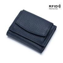 Maža piniginė Moteriška odinė monetų krepšys Money Clip Moteriška mini piniginė trumpa One Size