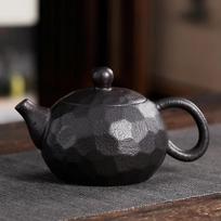Puer Arbatinukas Aukštos Kokybės Grubios Keramikos Arbatinukas Rankų Darbo Premium Arbatinukai Japoniškas Arbatinukas ir Puodelis Samovaras Gaiwan Puodeliai juoda