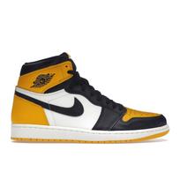 Air Jordan 1 Retro High OG Yellow Toe Unisex sportbačiai Taxi Black Sail 555088-711 44