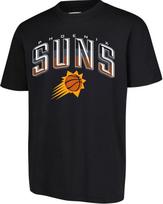 NBA Phoenix Suns Vyriški marškinėliai su lanku Plexi trumpomis rankovėmis, XX-dydis, Juodi S juoda