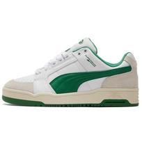 Puma Slipstream Lo Retro Unisex Balti Amazonės Žali Gyvenimo Būdo Kėdainiai 384692-02 EU 42.5