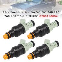 4 vnt. kuro purkštukų, skirtų VOLVO 740 940 760 960 2.0-2.3 TURBO 0280150804