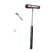 Hammers Neuro with Double Head Examination Patellar Portable Handle Experiment Testing raudona