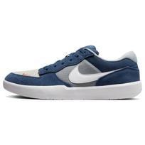 Nike Force 58 SB Tamsiai mėlyni su šviesiai pilkais dėmėmis Unisex sportbačiai Mėlyni Balti CZ2959-403 38